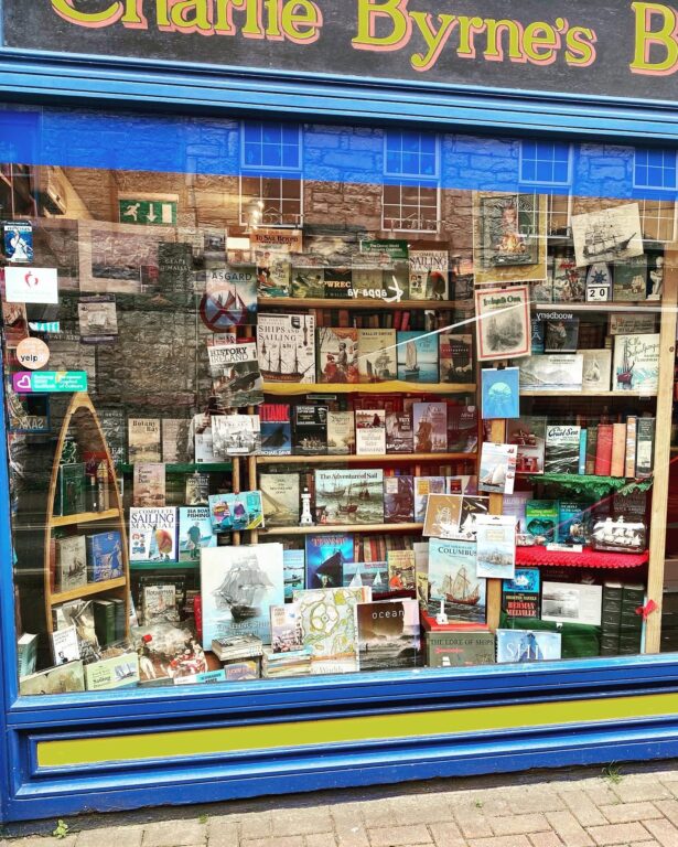 charlie byrnes shopfront galway