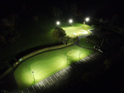 practice greens