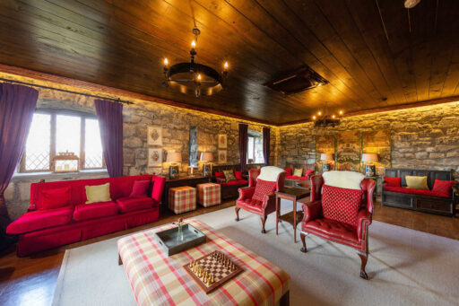 Cloghan Castle drawing room