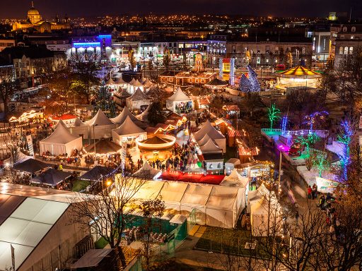 Eyre Square at Christmas