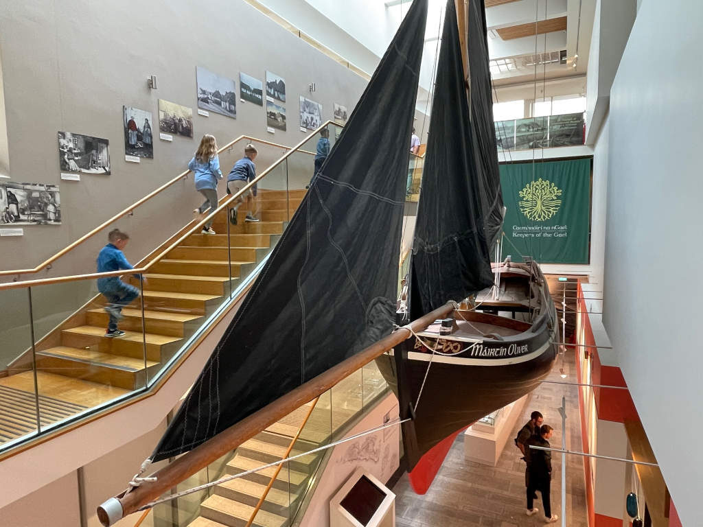 Galway Hooker at galway museum