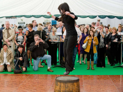 Festival dancing