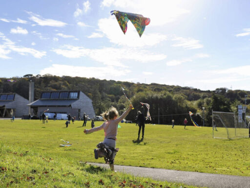 Kite Flying at Conamara Sea Week