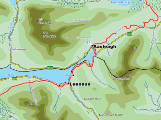 Leenaun to Aasleagh