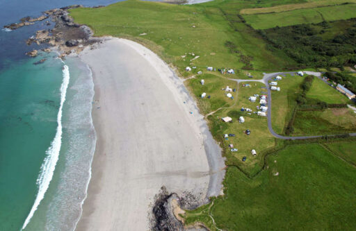 Renvyle Beach campsite