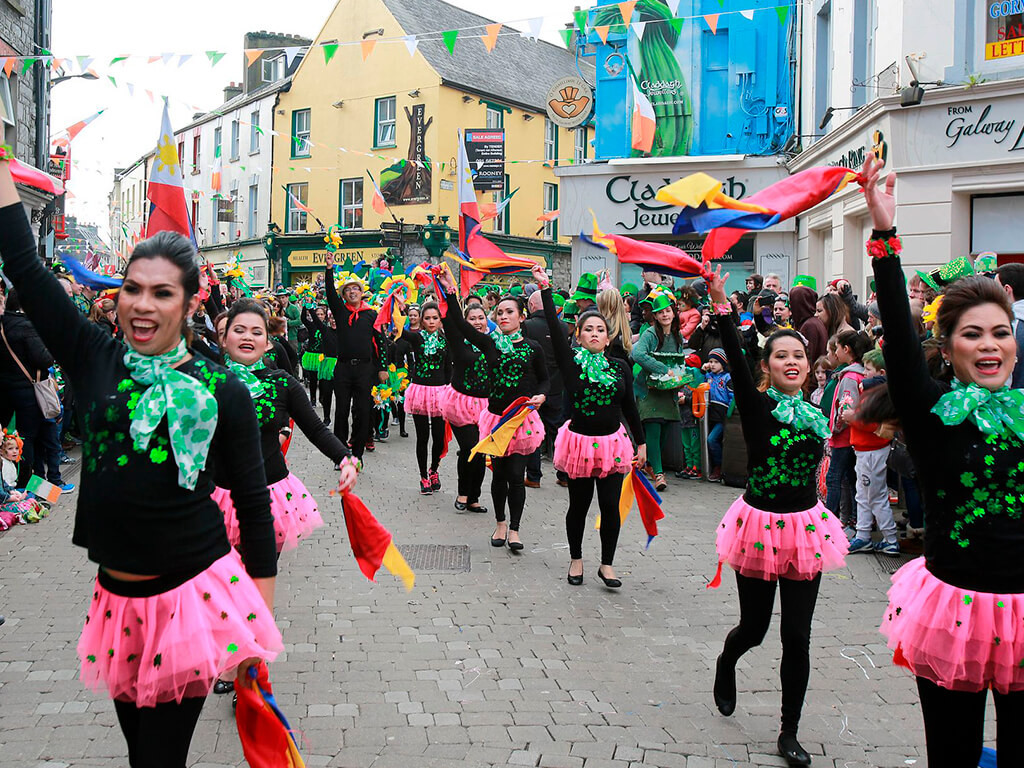 ☘️ St. Patrick's Day Festival 2024 & parade in Galway, Ireland