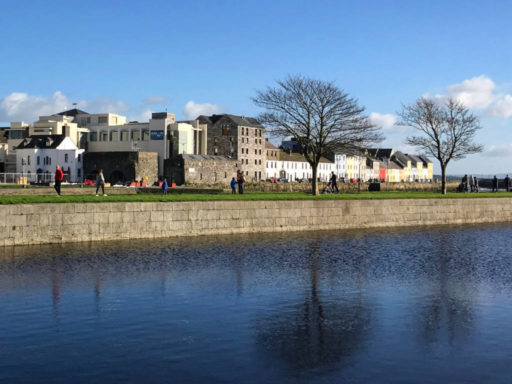 View from Claddagh Basin