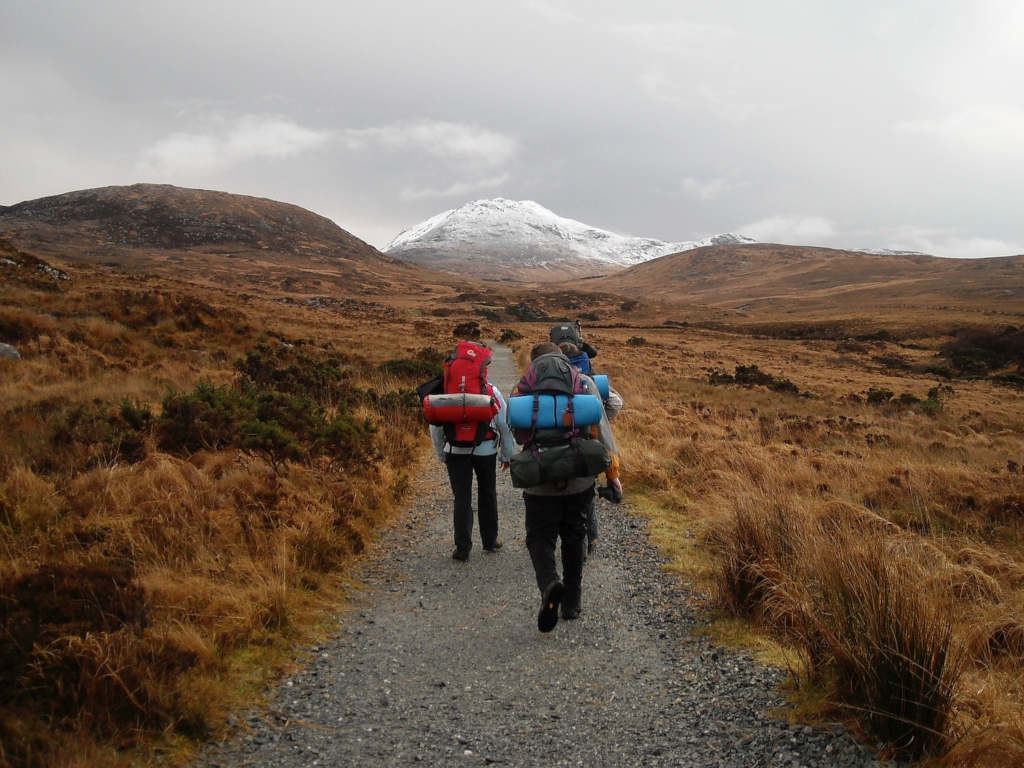 Walking in Galway