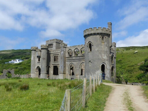 clifden castle facade