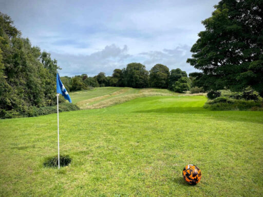 Footgolf game