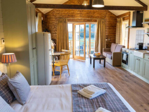 Accessible log cabin