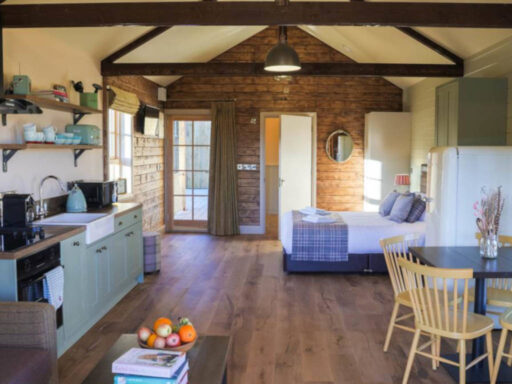 Studio log cabin