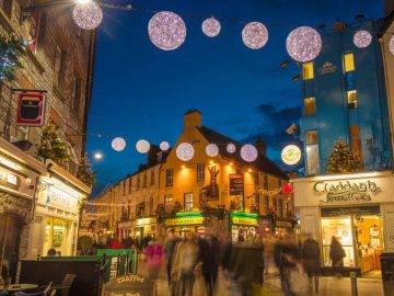 Christmas Shopping in Galway