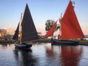 Galway Hooker boats