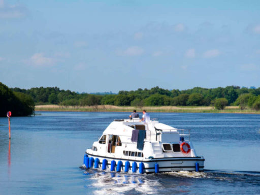 Cruise boats on the Shannon