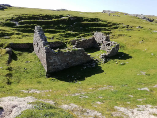 Ruins on Omey Island