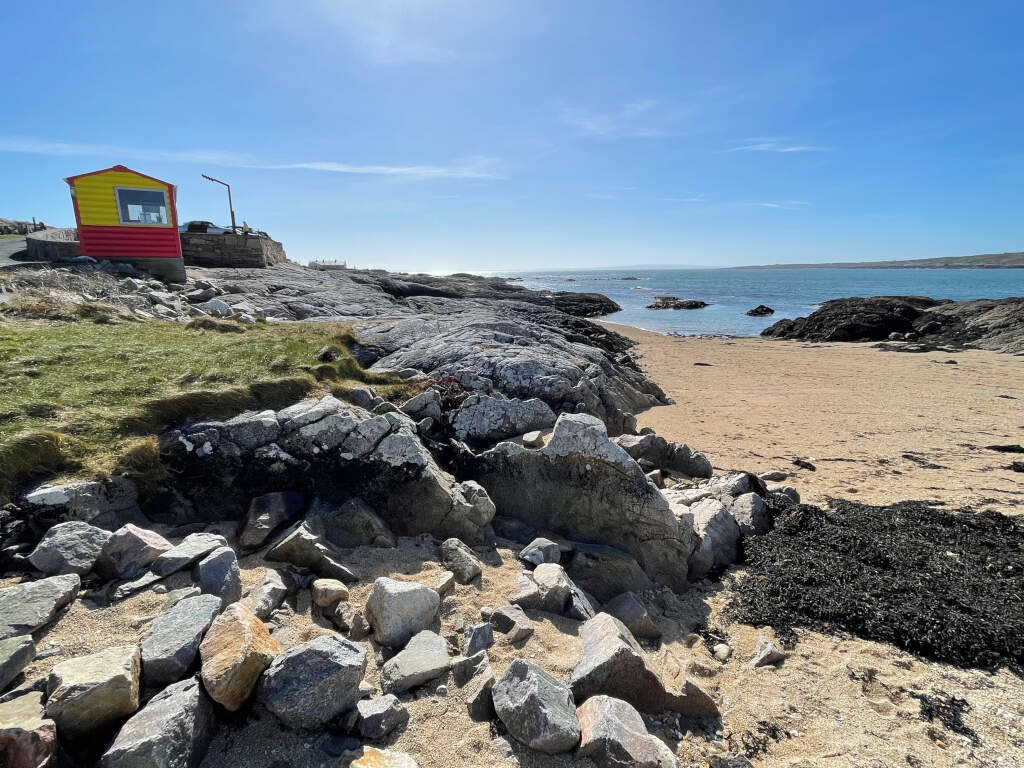 Coral beach lifeguard hut
