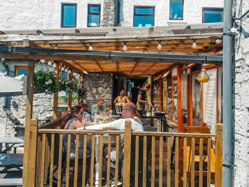 The Old Barracks outdoor dining