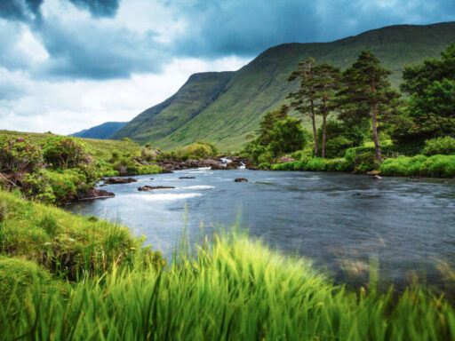 Aasleagh Falls near Leenane