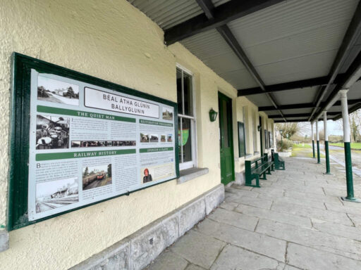 Ballyglunin Railway Station platform