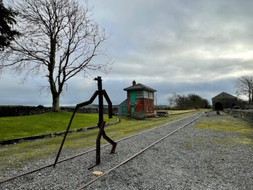Ballyglunin Railway Station sculpture