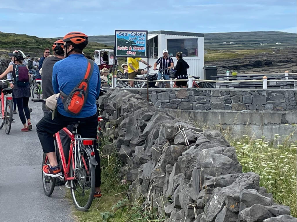 Cycling on Inishmore