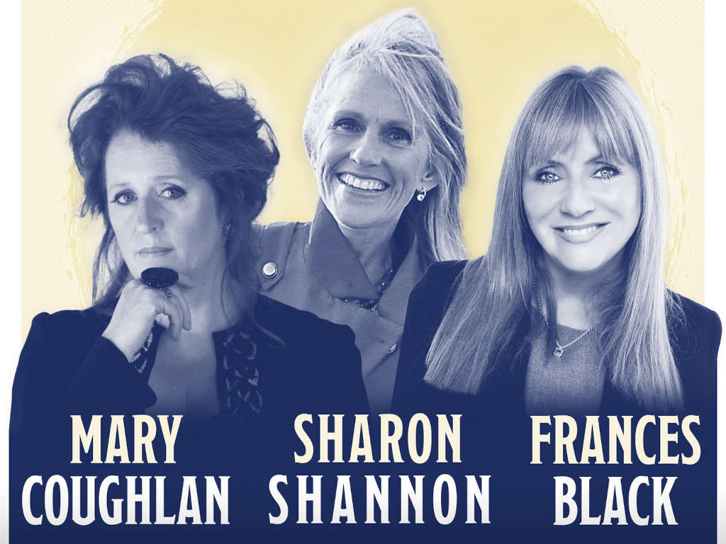 Sharon Shannon, Frances Black, and Mary Coughlan