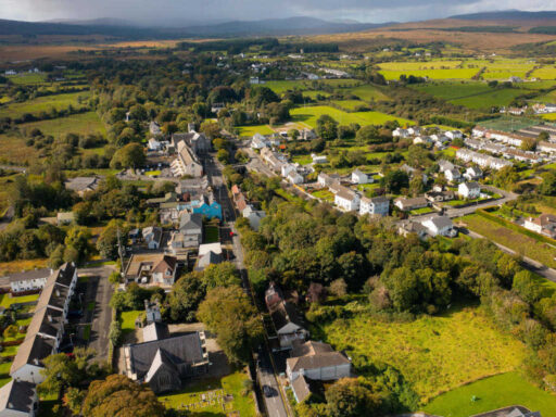 Above Oughterard Town
