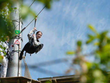 zipline hen activity galway