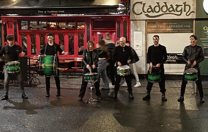 Bash Brothers-Drumming New Years Eve Galway