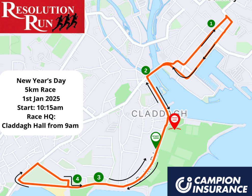 resolution run galway route map