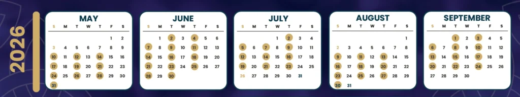 Trad on the prom 2026 Dates