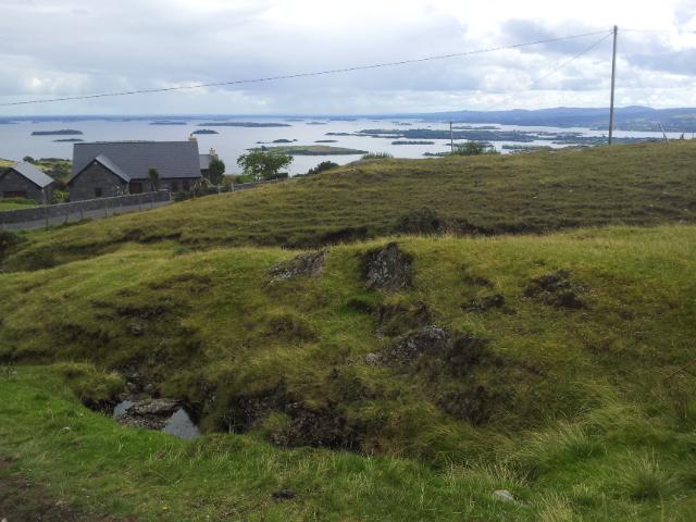 View from Mount Gable over Lough Corrib